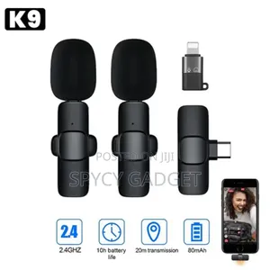 Dual Wireless Lavalier Microphone