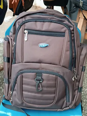 Rugged Very Strong Power Backpack With Water Bottle Pocket