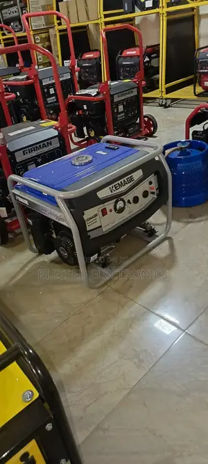 KEMAGE 4.5kva Generator Uses Fuel and Gas Cylinder 100% Orig