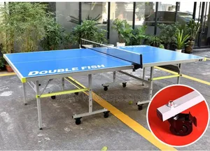 Double Fish Table Tennis Board Silver Lag