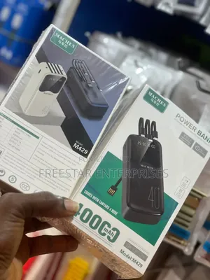 MACHES 40000 Mah Power Bank Cable. MACHES 22.5W Power Bank