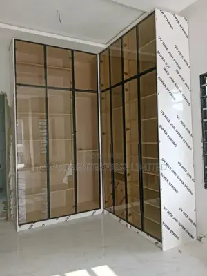 Full Height Wardrobe With Glass Doors