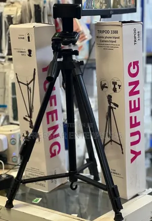 Phone Camera Tripod Stand With Remote Control.