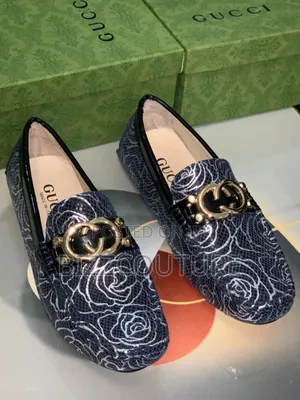 Original Gucci Leather Loafers Available in Store