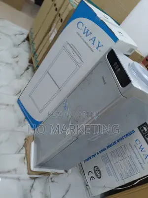 Double Door Cway Water Dispenser With Refrigerator-Byb87