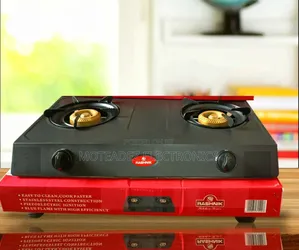 Rashnik 2 Burner Anti Rust Stainless Table Top Gas Cooker