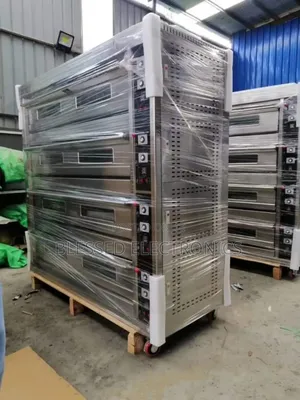 16 Trays 4 Deck Industrial Bread Gas Oven.