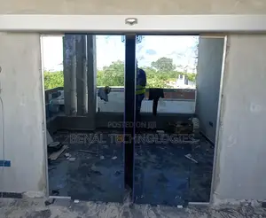 Motion-Triggered Sliding Glass Door
