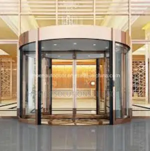 Automatic Office Building Intelligent Revolving Door