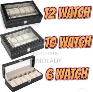 Watch Box Storage Organizer - 6 Slot