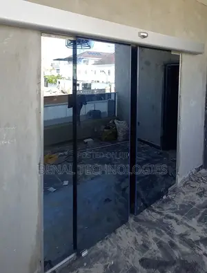 Automatic Sensor-Driven Glass Door