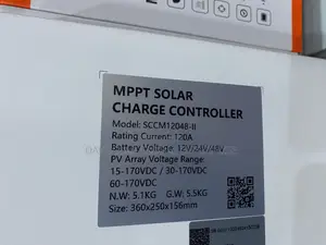 120A MPPT Solar Charge Controller