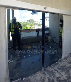 Sensor-Based Glass Entryway