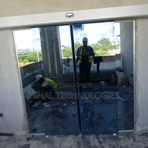 Automated Glass Entry With Motion Sensor