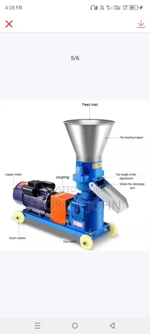 Complete Animal Feed Pelleting Machine