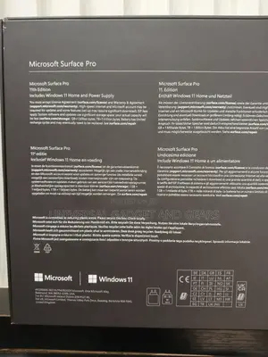 New Microsoft Surface Pro 11th Edition, a Copilot+ PC 16GB SSD 512GB