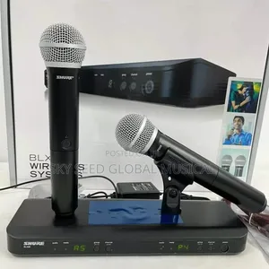Original Shure Blx58 Digital Wireless Microphone System