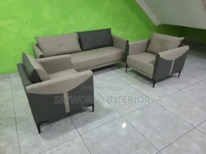 Italian 5 Seater Leather Sofa