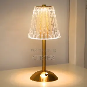 Romantic Diamond Crystal Lamp, Rechargeable Dimmable Led