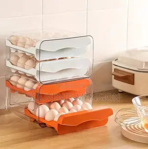 Transparent Egg Storage Rack