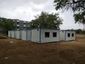 Steel Frame Rectangular Portacabin Site Office