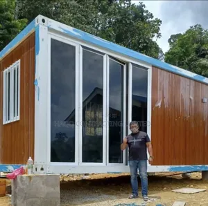 Rectangular Prefab Sandwich Panel Portacabin for Site