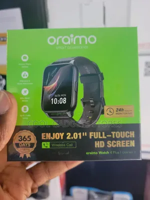 Oraimo Watch 4 Plus 2.01′′ Hd Ip68 Smart Watch