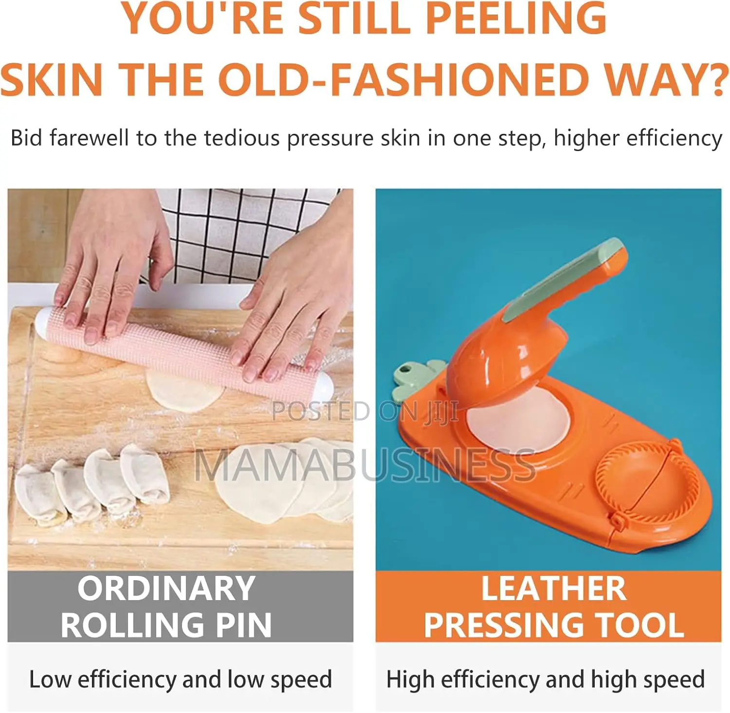 2 in-1 Dumpling Maker Dumpling Skin Wrapper Dough Presser