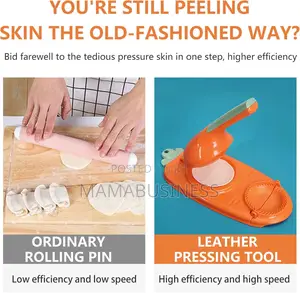2 in-1 Dumpling Maker Dumpling Skin Wrapper Dough Presser