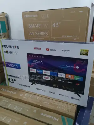 Portable Smart 43inches Polystar TV