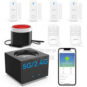 House Alarm System (2.4 5 GHZ WLAN), Remote Control App