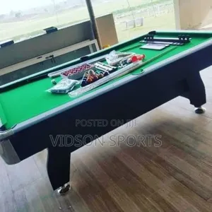 8ft/7ft Supermax Pro Double Accessories Snooker Table