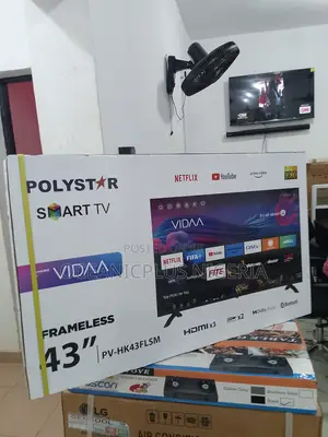Sound Proof Polystar 43inches Smart TV