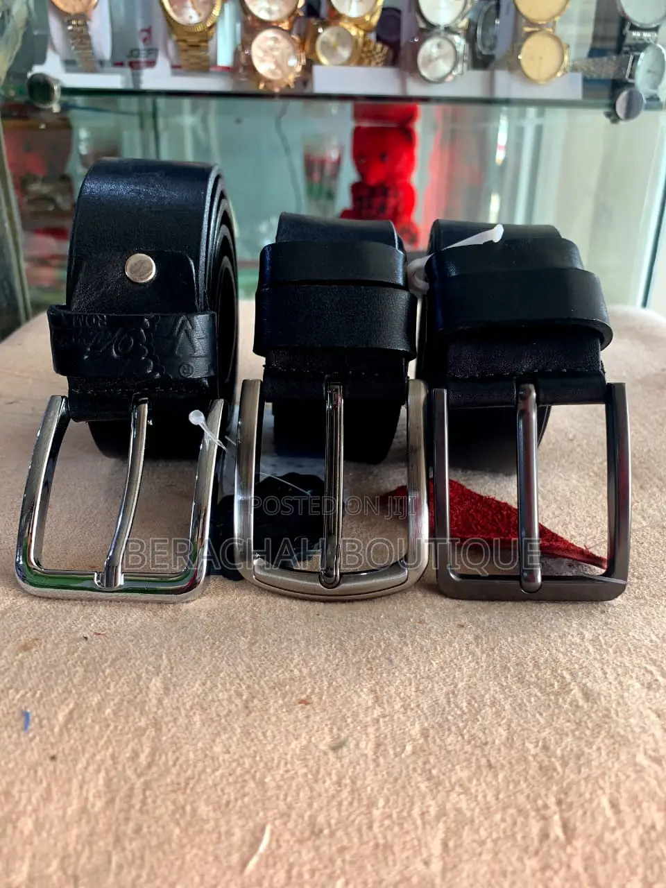 Men Skin Leather Belts
