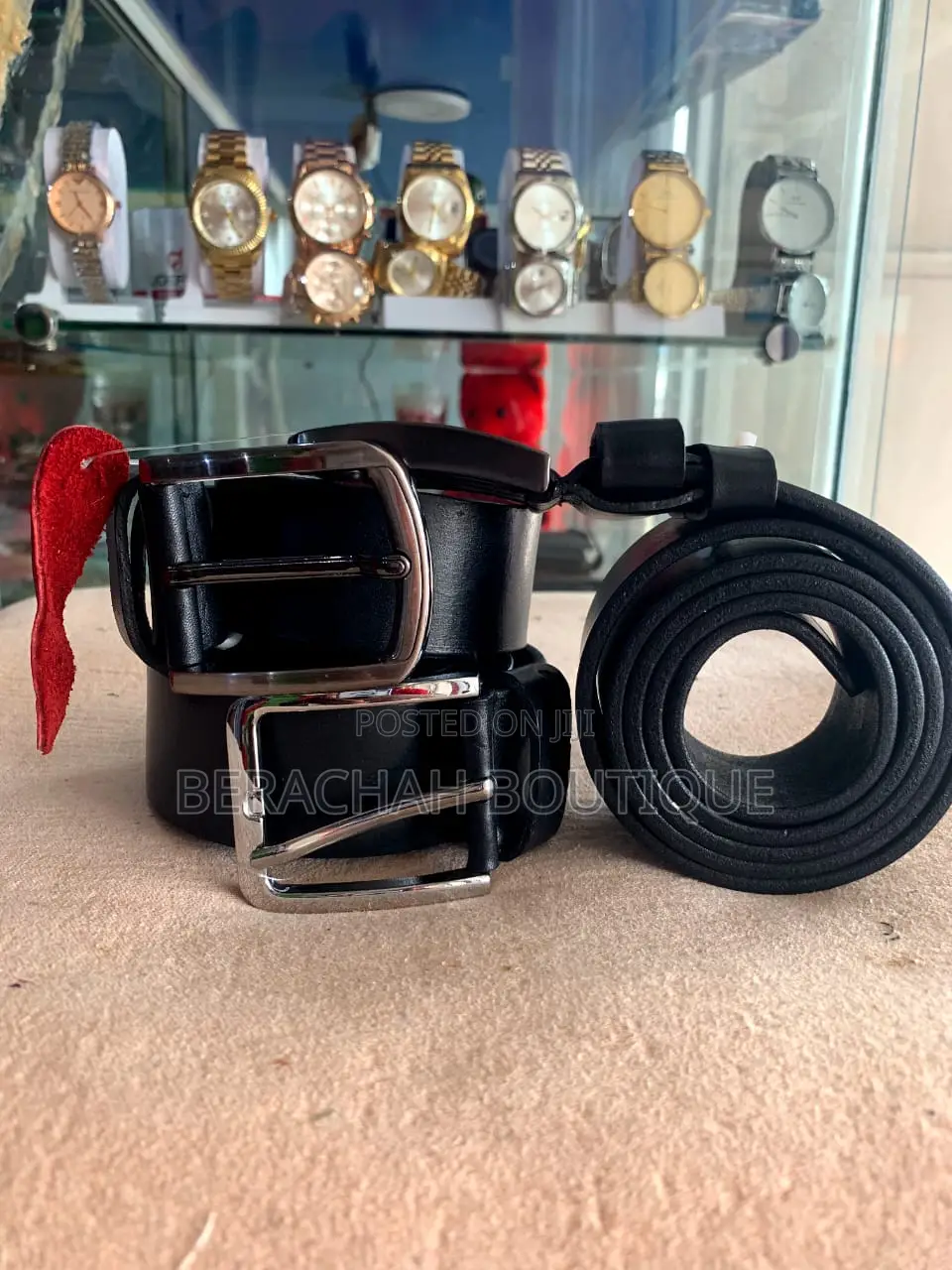 Men Skin Leather Belts