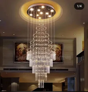 Quality Luxurious Rain Drop LED Chandelier Light