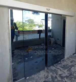 Sliding Glass Door With Motion-Sensor Activation