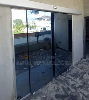 Contactless Glass Door System