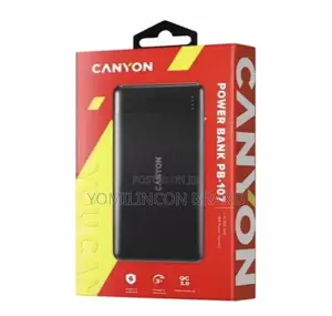 Canyon Power Bank 10000mah PB-107 Black