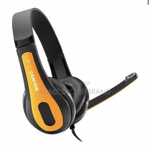 Canyon Multimedia- Headset HSC-1 BLK-Yellow
