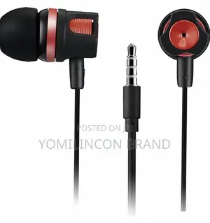 Canyon Earphones Ep-3 Mic 1.2M Red