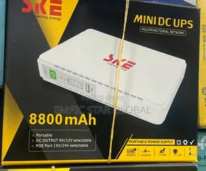 SKE Mini DC UPS 8800mah Portable Power Supply for Routers,