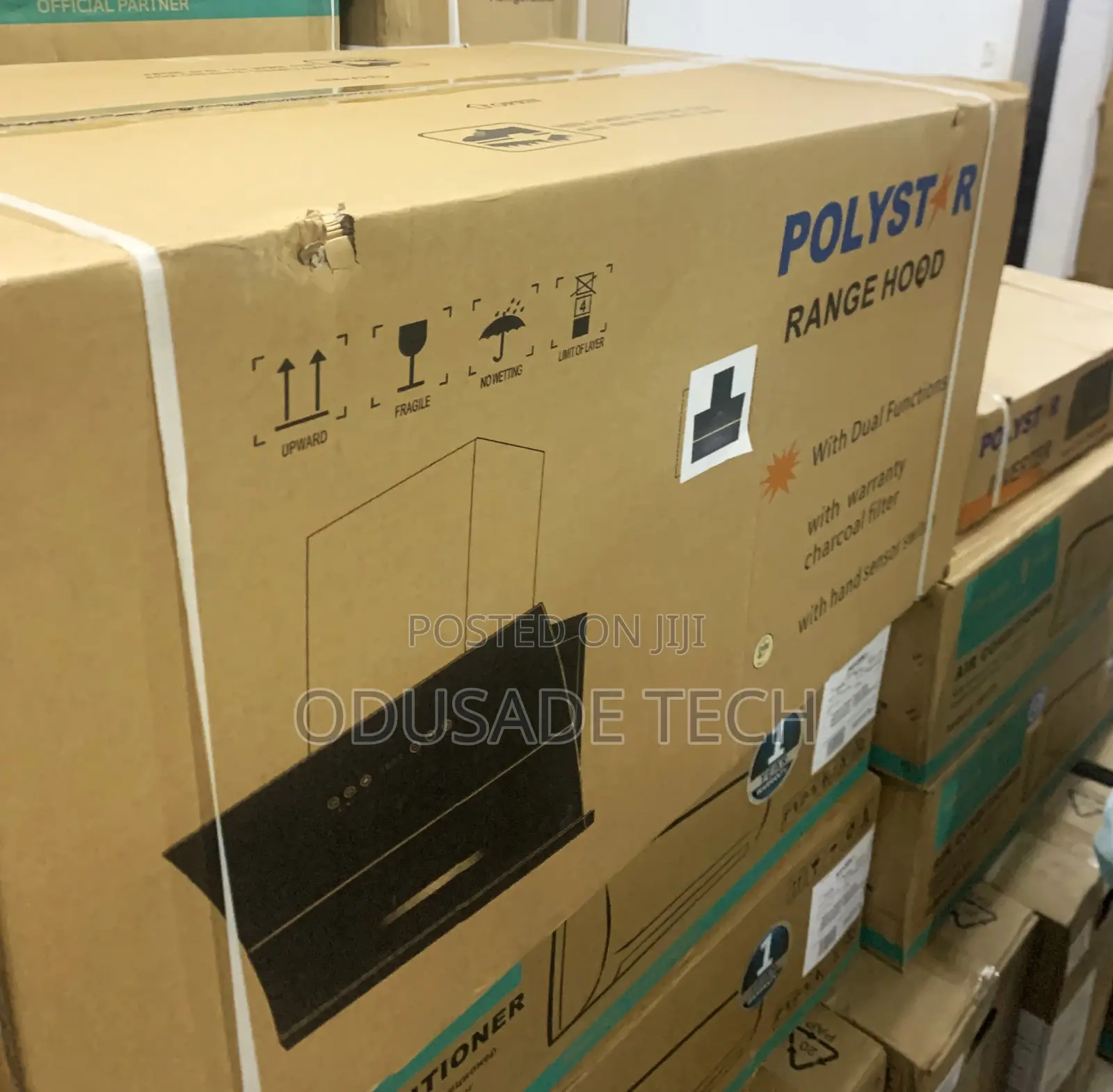 Uncompromising Ventilation 220-230v Polystar Range Hood