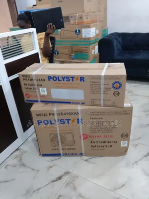 Polystar AC 1.5hp Non-Inverter- Pipe Included
