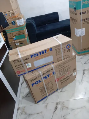 Polystar AC 1.5hp Non-Inverter-Golden Fin Condensor