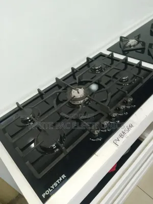 Polystar 5 Gas Burner Hob Automatic Grill Made in Italy