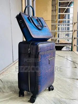 Original Berluti Signature Leather Travelling Leather Bag