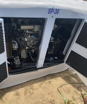 30 Kva Perkins Soundproof Diesel Generator 100% Copper Wire