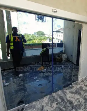 Automated Glass Entry Door