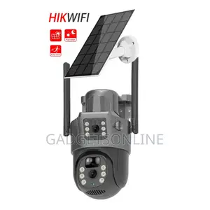 Dual Lens PTZ CCTV Solar Camera